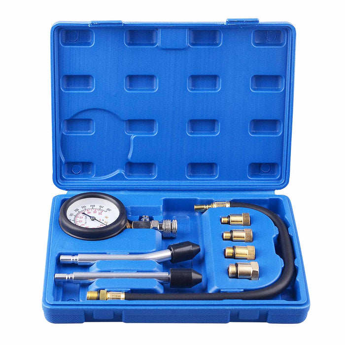 Kit Set for Automotives and Motorcycles Petrol Engine Compression Tester