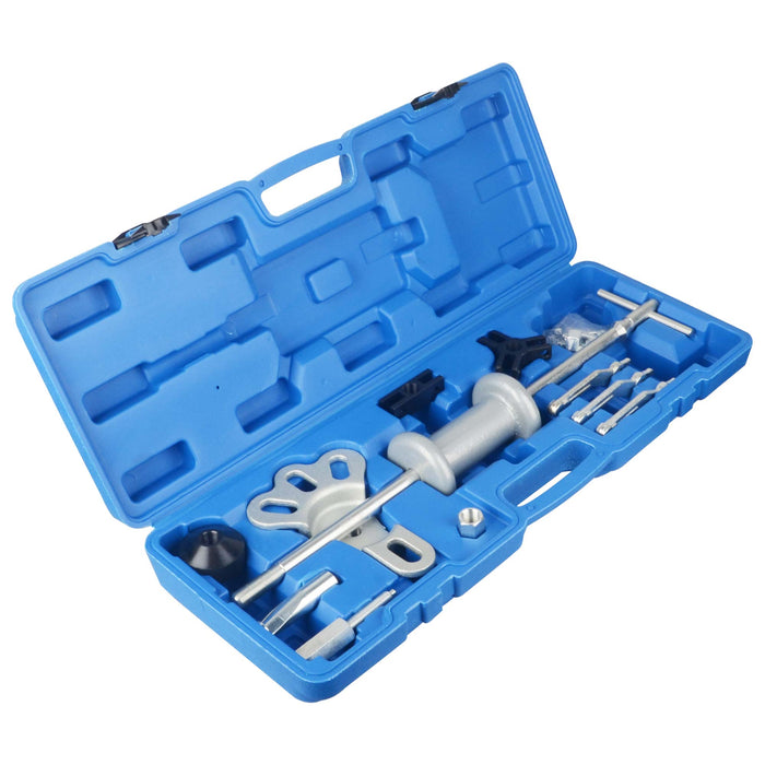 Hub Puller Axle Tool 16-Piece Slide Hammer Dent Puller Tool Kit With Adapters For Axle Bearing Hub Removal Bearing Hub Puller Kit - Foto 5