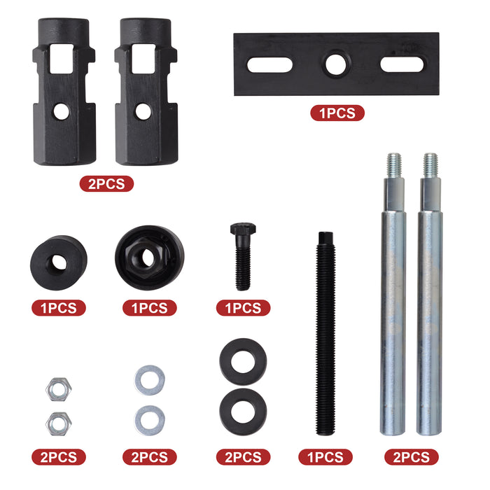 Diesel Injector Puller Extractor Tools Set, Injector Removal Tool Kit for Ford EcoBlue 2.0 Diesel Equiv to 303-1706