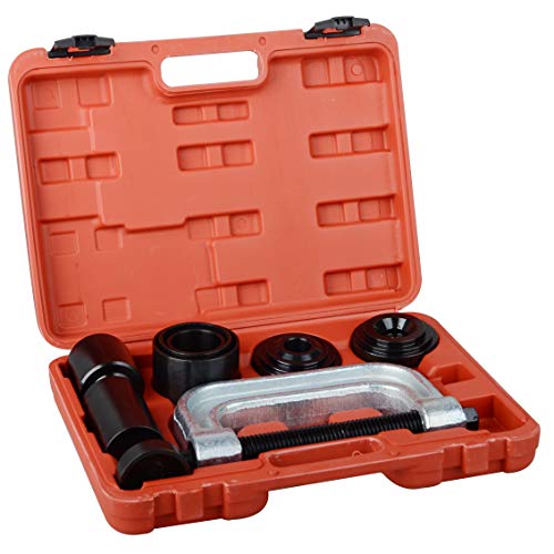 DAYUAN Ball Joint Press & U Joint Removal Tool Kit with 4x4 Adapters for Most 2WD and 4WD Cars and Light Trucks