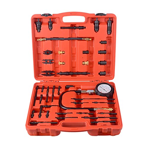 Petrol and Diesel Engine Master Compression Tester Kit Cylinder Pressu ...